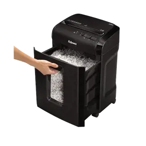 "Fellowes Powershred 10M", smulkinimas mikroautomačiu, 2 x 12 mm, 19 l, 4 ratukai, 10 min, P-5