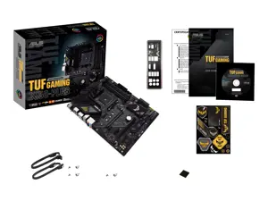 ASUS TUF Gaming B550-PLUS, AMD, "Socket AM4", 3 kartos "AMD Ryzen™ 3", 3 kartos "AMD Ryzen 5", 3 kartos "AMD Ryzen™ 7", 3 kartos..., "Socket AM4", DDR4-SDRAM, 128 GB