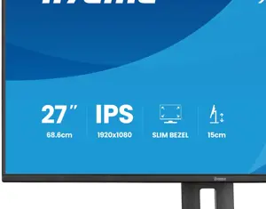 iiyama ProLite XB2797HSU-B1 computer monitor 68.6 cm (27") 1920 x 1080 pixels Full HD LED Black