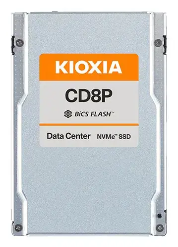 Kioxia CD8P-V 1.6 TB 2.5" PCI Express 5.0 NVMe BiCS FLASH TLC