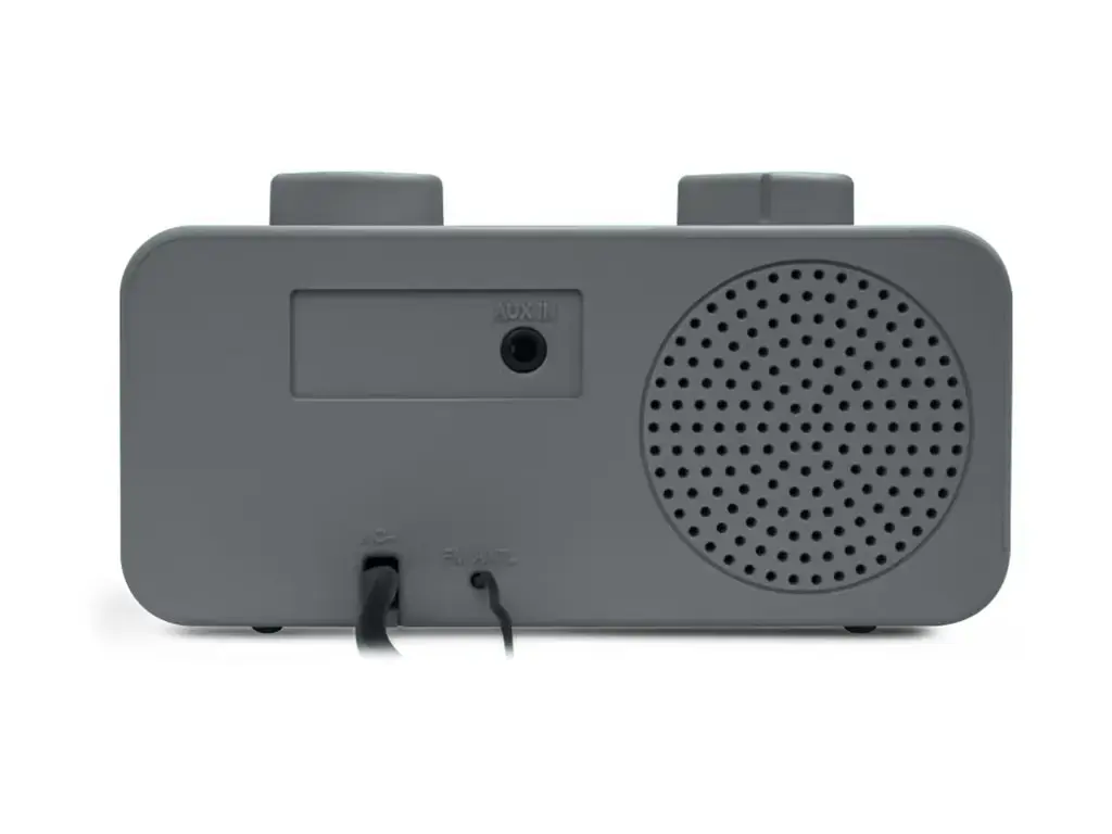 Muse Dual Alarm Clock Radio | M-17 LG | Alarm function | AUX in