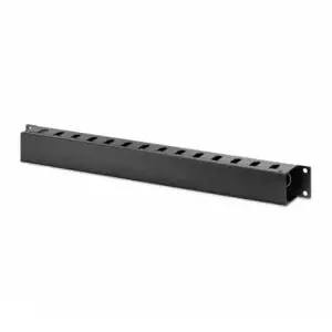 APC ER7HCM, Kabelių valdymo skydelis, juodas, 1U, APC Easy Rack, 48,3 cm (19"), 483 mm