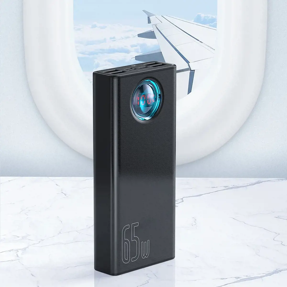 Baseus Amblight power bank 65W 30000mAh Overseas Edition white (PPLG000102)