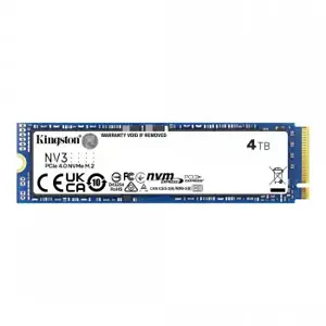 SSD diskas KINGSTON NV3 4 TB, M.2, PCIe 4.0 x4 NVMe