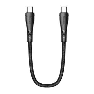 USB-C į USB-C "Mcdodo" kabelis CA-7640, PD 60W, 0,2 m (juodas)