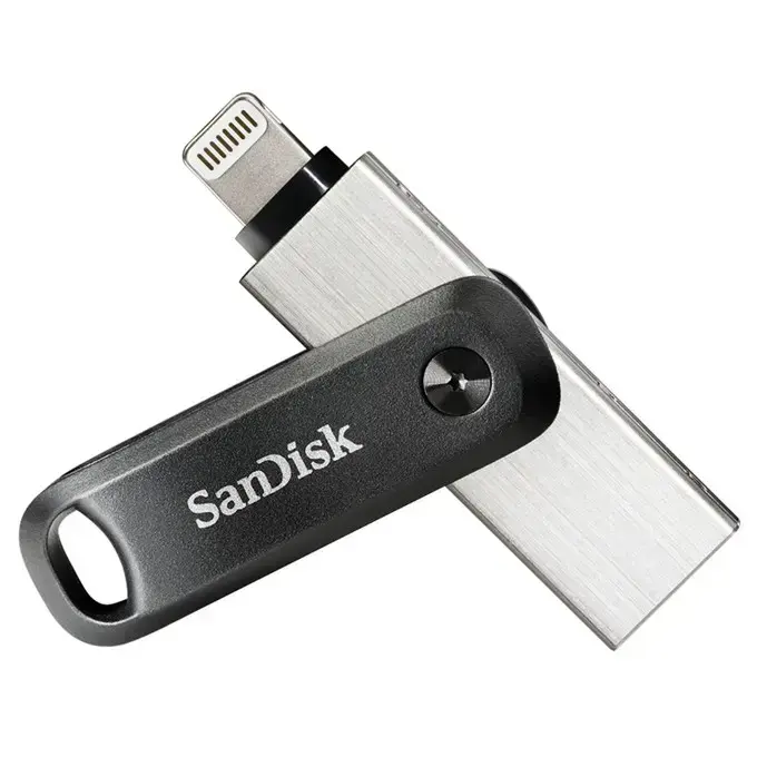 "SanDisk iXpand Flash Drive Go 256GB - USB3.0 + "Lightning" - skirtas "iPhone" ir "iPad"; EAN:619659169947