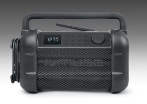 "Muse M-928 FB" radijo garsiakalbis darbo vietoje, juodas