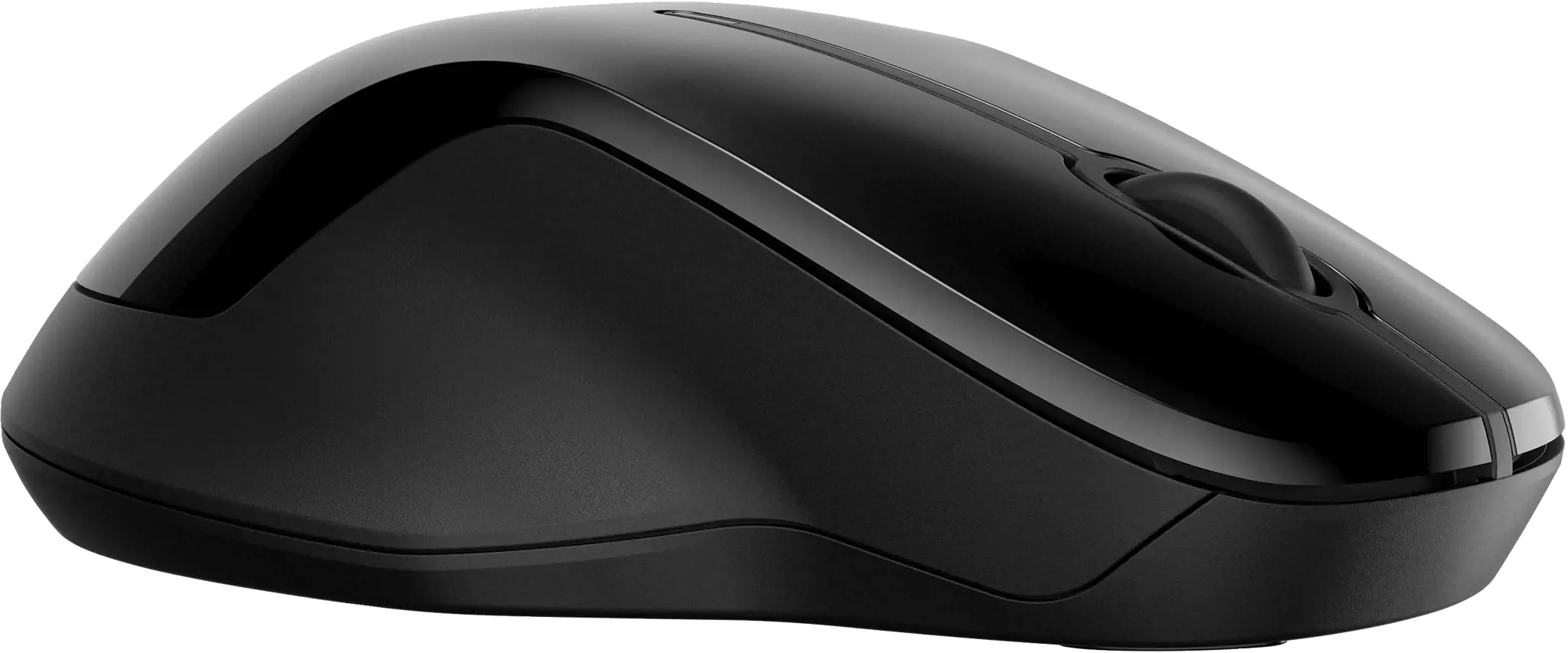 HP 250 dviguba pelė, dvipusė, "Bluetooth" + A tipo USB, 1600 DPI, juoda