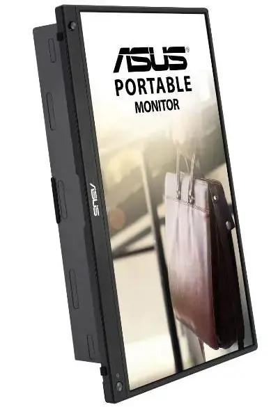 Monitorius ASUS ZenScreen MB16AWP, 39.6 cm (15.6"), 1920 x 1080 pixels, Full HD, LED, 5 ms, Black