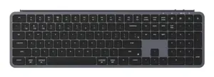 Keychron B6 Pro Ultraslim - US Layout - Low Profile Scissor Space Grey Wireless Keyboard