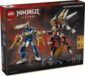 LEGO NINJAGO 71870 The Twin Titan Mechs
