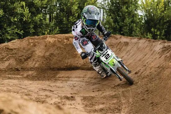 Razor Dirt Rocket SX350 McGrath žalias vaikiškas motociklas