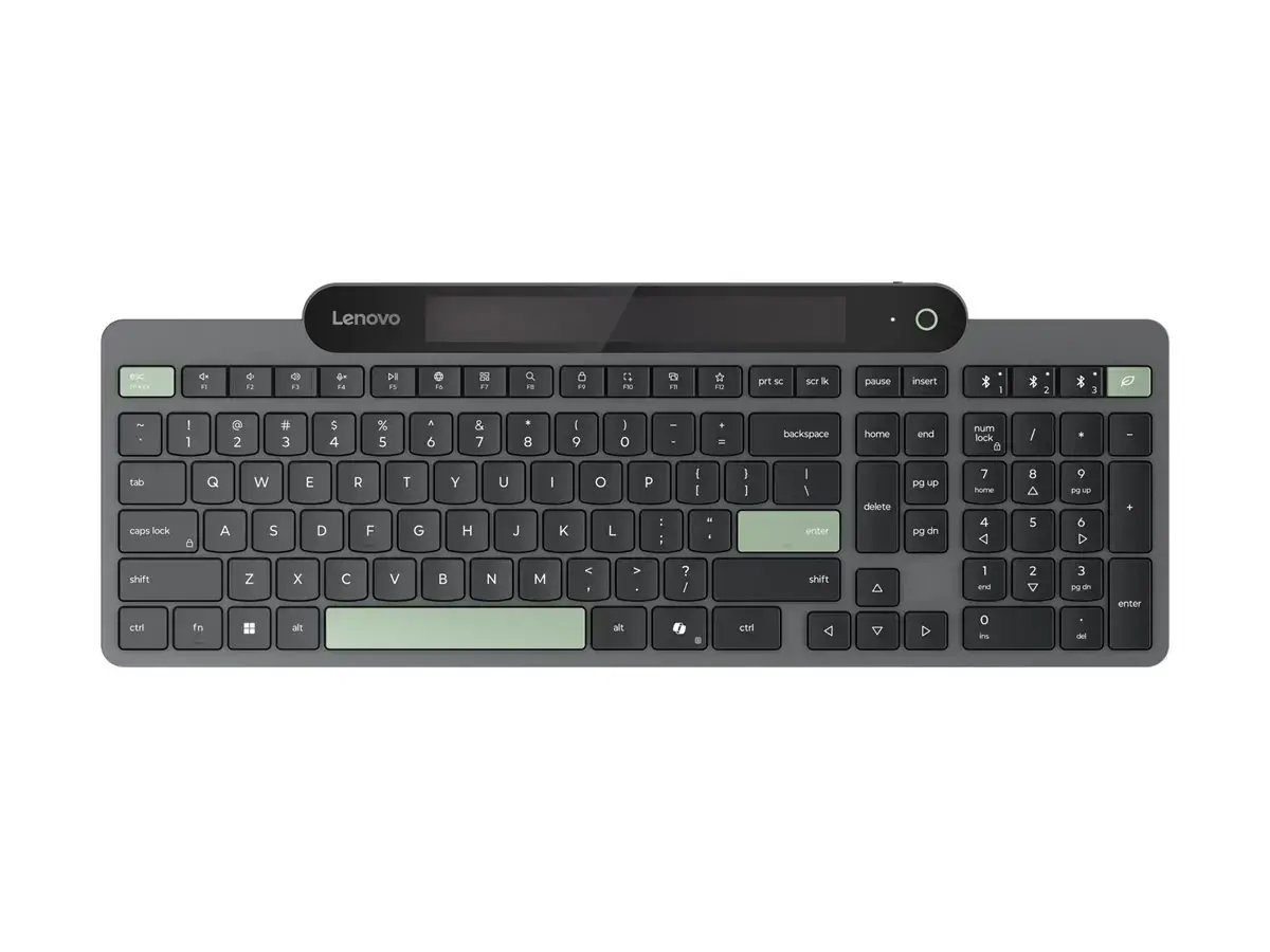 LENOVO SELF-CHARGING BLUETOOTH KEYBOARD - U.S. ENGLISH WITH EURO SYMBOL/ AI