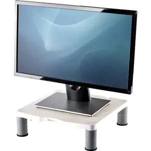 "Fellowes Standard Monitor Riser", laisvai pastatomas, 27 kg, 43,2 cm (17"), aukščio reguliavimas, grafitinis, platininis