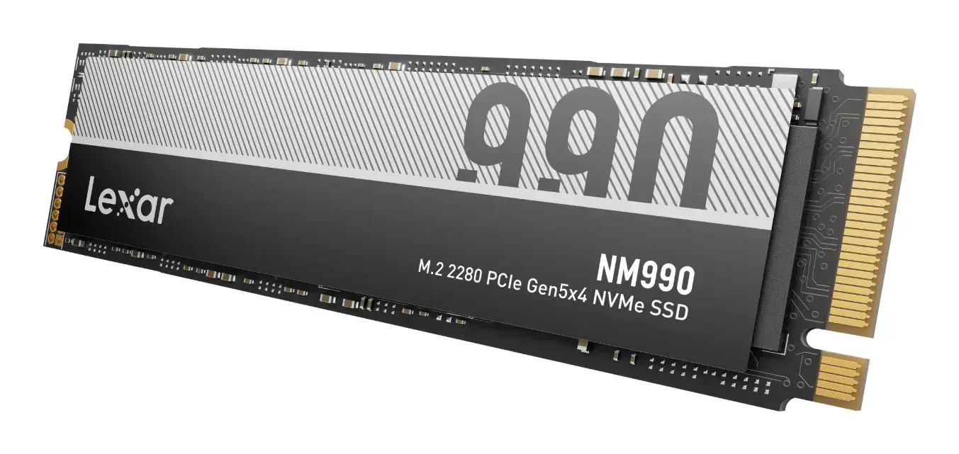 SSD diskas Lexar NM990 4 TB, M.2 2280, PCIe Gen 5x4