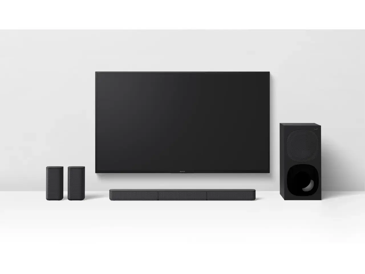 Sony HT-S20R, 5.1 channels, 400 W, Dolby Digital,Dolby Dual Mono, Active subwoofer, Wired, Black