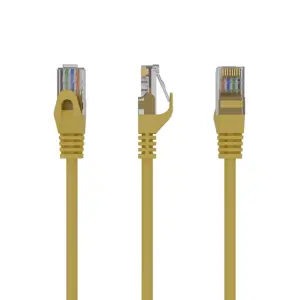 GEMBIRD UTP Cat6 komutacinis kabelis 1,5 m geltonos spalvos