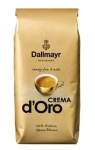 Kavos pupelės Dallmayr Crema d'Oro 1 kg