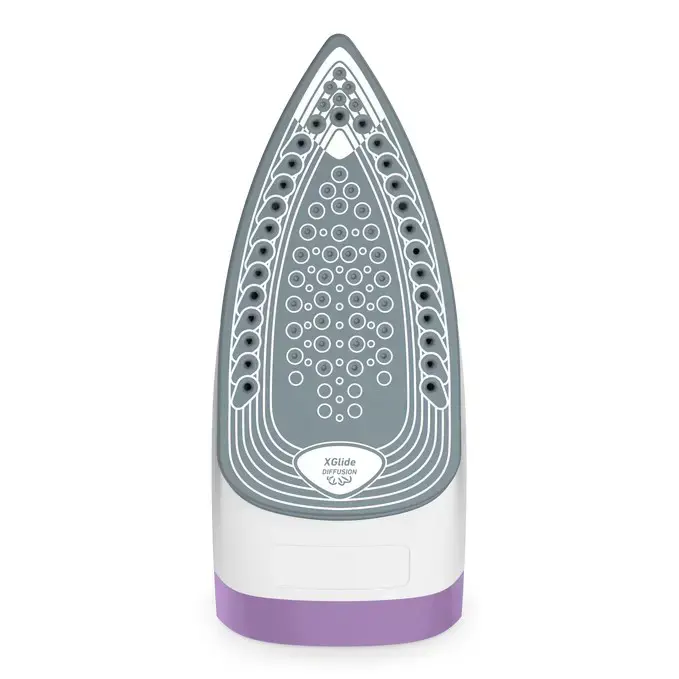 "Tefal FV2836", sausas ir garų lygintuvas, keraminis padas, 1,9 m, 165 g/min, violetinis, baltas, 35 g/min