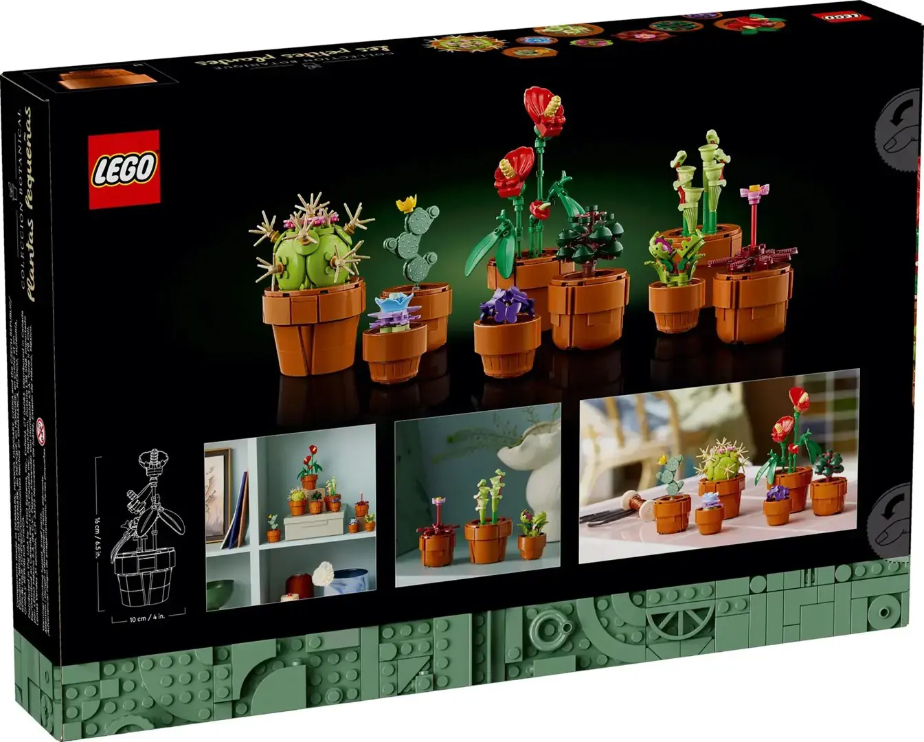 LEGO PIKTOGRAMOS 10329 MAŽYČIAI AUGALAI