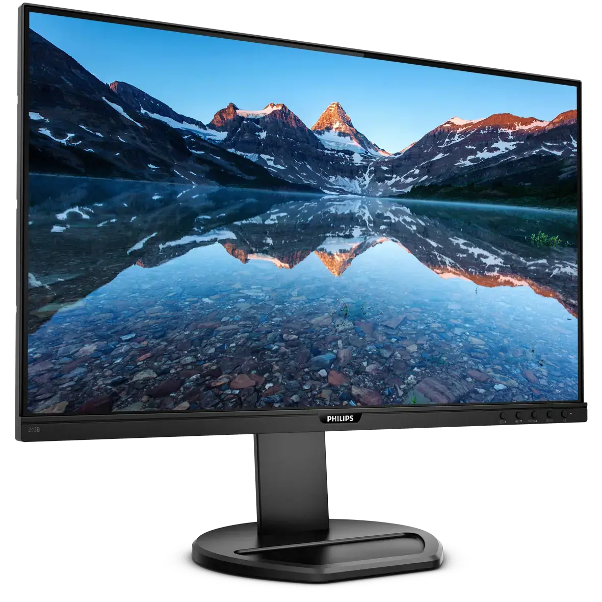 Monitorius Philips B Line 243B9/00, 60.5 cm (23.8"), 1920 x 1080 pixels, Full HD, LED, 4 ms, Black