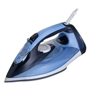 Philips 7000 series DST7020/20 HV Steam Iron Louros/Cotton Blue, Steam iron, SteamGlide Plus solepl…