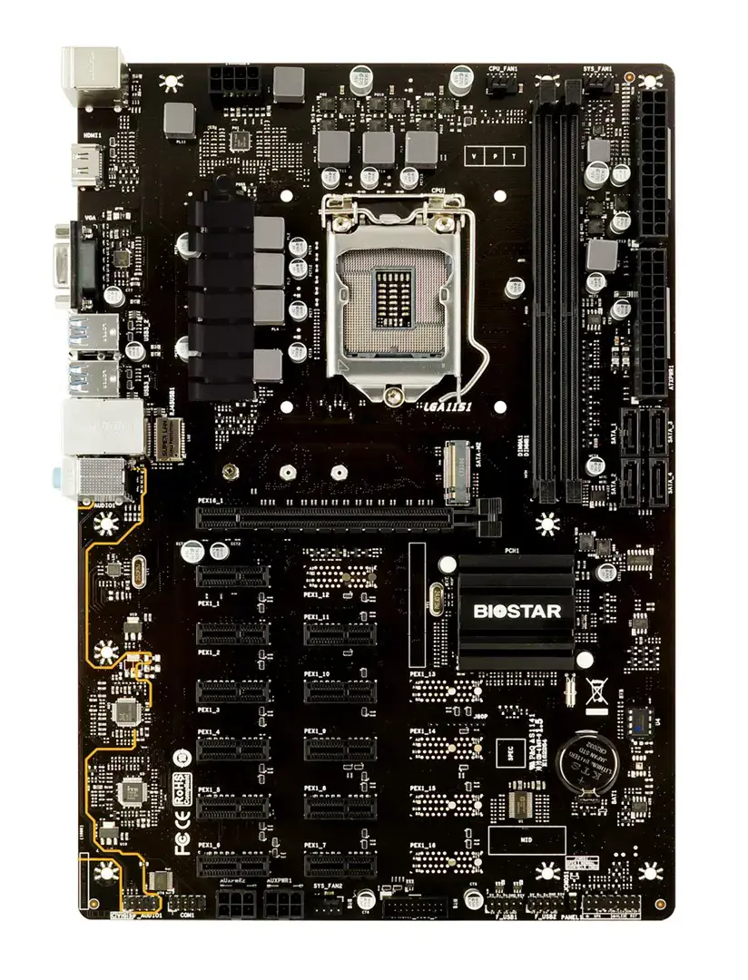 Biostar Motherboard TB360 BTC Pro 2.0