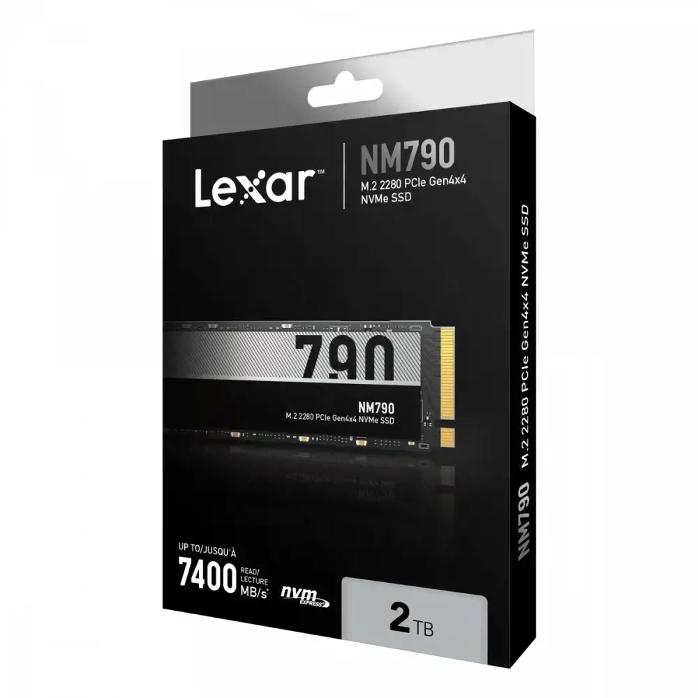 SSD diskas Lexar NM790 2 TB, M.2, PCIe Gen 4.0 x4