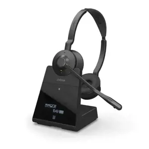 "Jabra Engage 75 Stereo", belaidis, biurui / skambučių centrui, 40 - 16000 Hz, 90 g, ausinės, juodo…