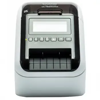 BROTHER QL-820NWBC ETIKEČIŲ SPAUSDINTUVAS, WI-FI, ETHERNET, BLUETOOTH, AIRPRINT IR LCD EKRANAS
