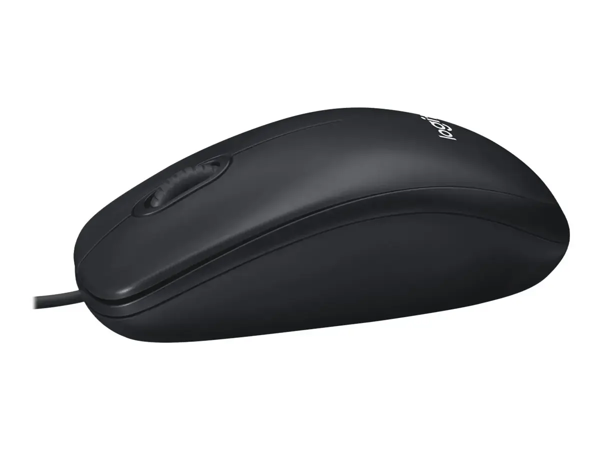 "Logitech" pelė M100, dvipusė, optinė, A tipo USB, 1000 DPI, juoda