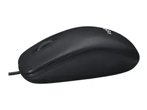 "Logitech" pelė M100, dvipusė, optinė, A tipo USB, 1000 DPI, juoda