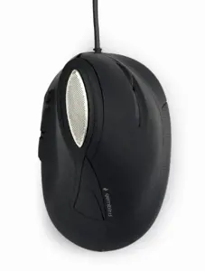 GEMBIRD MUS-ERGO-03 Ergonomiška 6 mygtukų optinė pelė kosminės pilkos spalvos