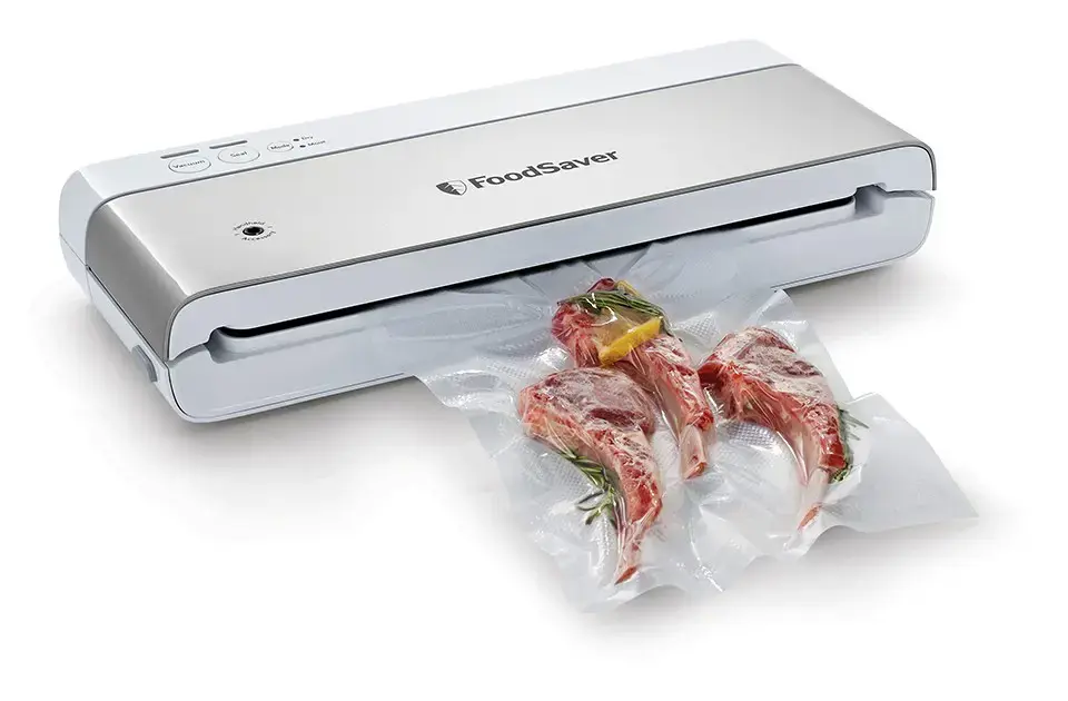 "FoodSaver VS0100X" vakuuminė sandarinimo mašina "Silver", balta