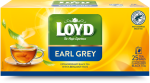 Juodoji arbata LOYD Earl Grey, 25 x 2 g