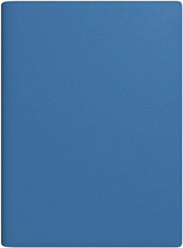 Kalendorius SENATOR DAY Spirex 2026, A4, PU, mėlyna