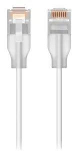 UBIQUITI NANO-THIN PATCH CABLE WITH 2.5 GBE SUPPORT DESIGNED TO SHOW ETHERLIGHTING™ EFFECTS / 0.15 …