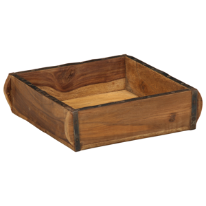 Padėklas 31x29x10 cm Iš Senu Medžio