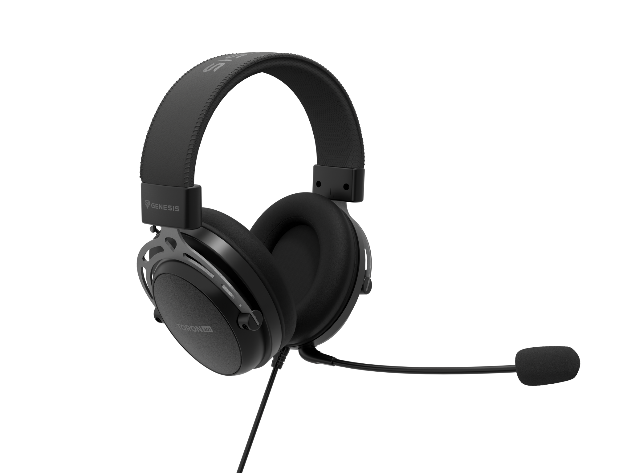 Genesis | Gaming Headset | Toron 301 | Wired | Over-Ear | Microphone | Black