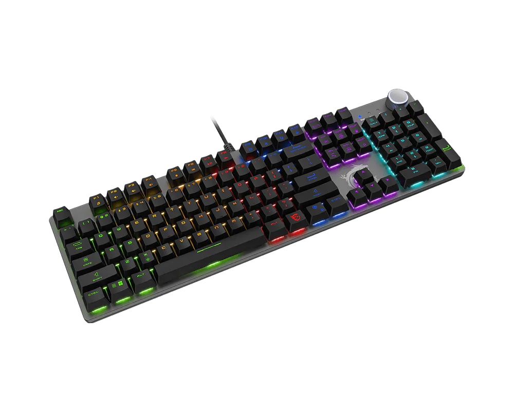 KEYBOARD GAMING BLACK US/FORGE GK310 RED MSI