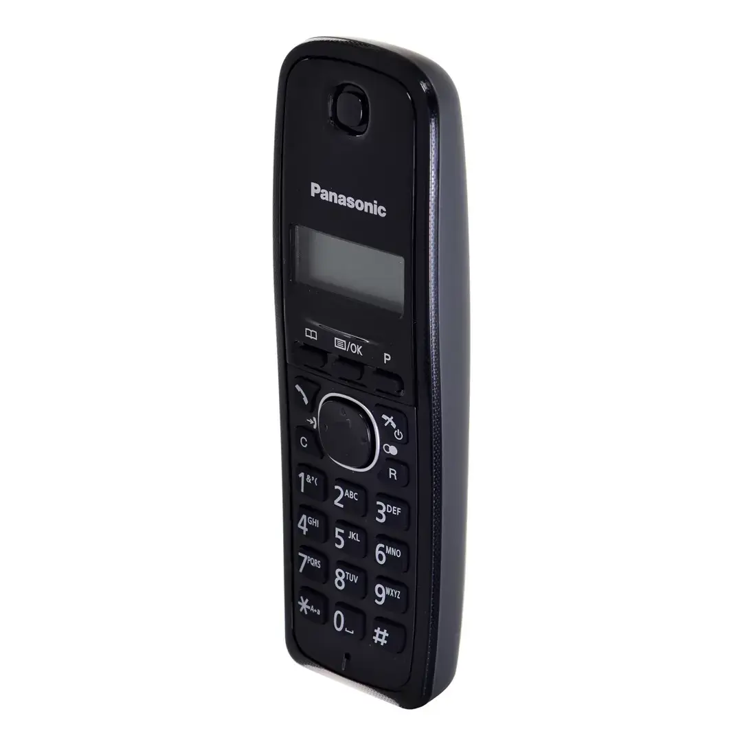 "Panasonic" KX-TG1611 telefonas DECT telefonas Juodas skambinančiojo ID
