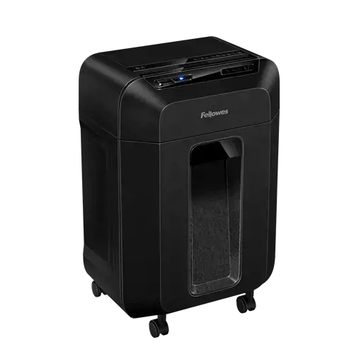 "Fellowes Automax 80M", smulkinimas dalelėmis, 22 cm, 4 x 12 mm, 17 L, 4 ratukai, 80 lapų