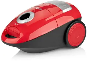 ETA Dulkių siurblys Rubio ETA049190010 Dulkių siurblys su maišeliu, galia 850 W, dulkių talpa 2 l, raudonos spalvos
