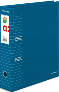 A4 Lever Arch File Ambar Strip Ind Blue