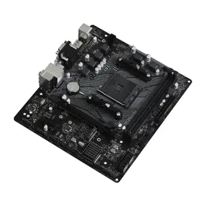 ASROCK B550M-HDV mATX MB 3 kartos AMD AM4 lizdas DDR4 4733+ 1 x3.0 PCIe 16x4.0 HDMI DVI-D D-Sub 7.1 CH HD 4 SATA3 6 USB 3.2 Gen1