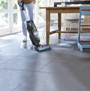 "Bissell" dulkių siurblys "CrossWave C6 Cordless Select" Belaidis veikimas, Rankinė lazdelė, Plovimo funkcija, 36 V, Veikimo laikas (maks.) 25 min, Juoda/Titanas/Mėlyna, Garantija 24 mėn.