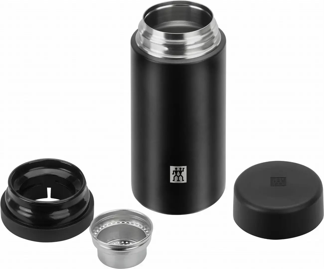 ZWILLING "Thermo" arbatos infuzorius 420 ml, juodas