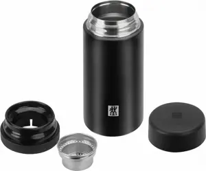 ZWILLING "Thermo" arbatos infuzorius 420 ml, juodas