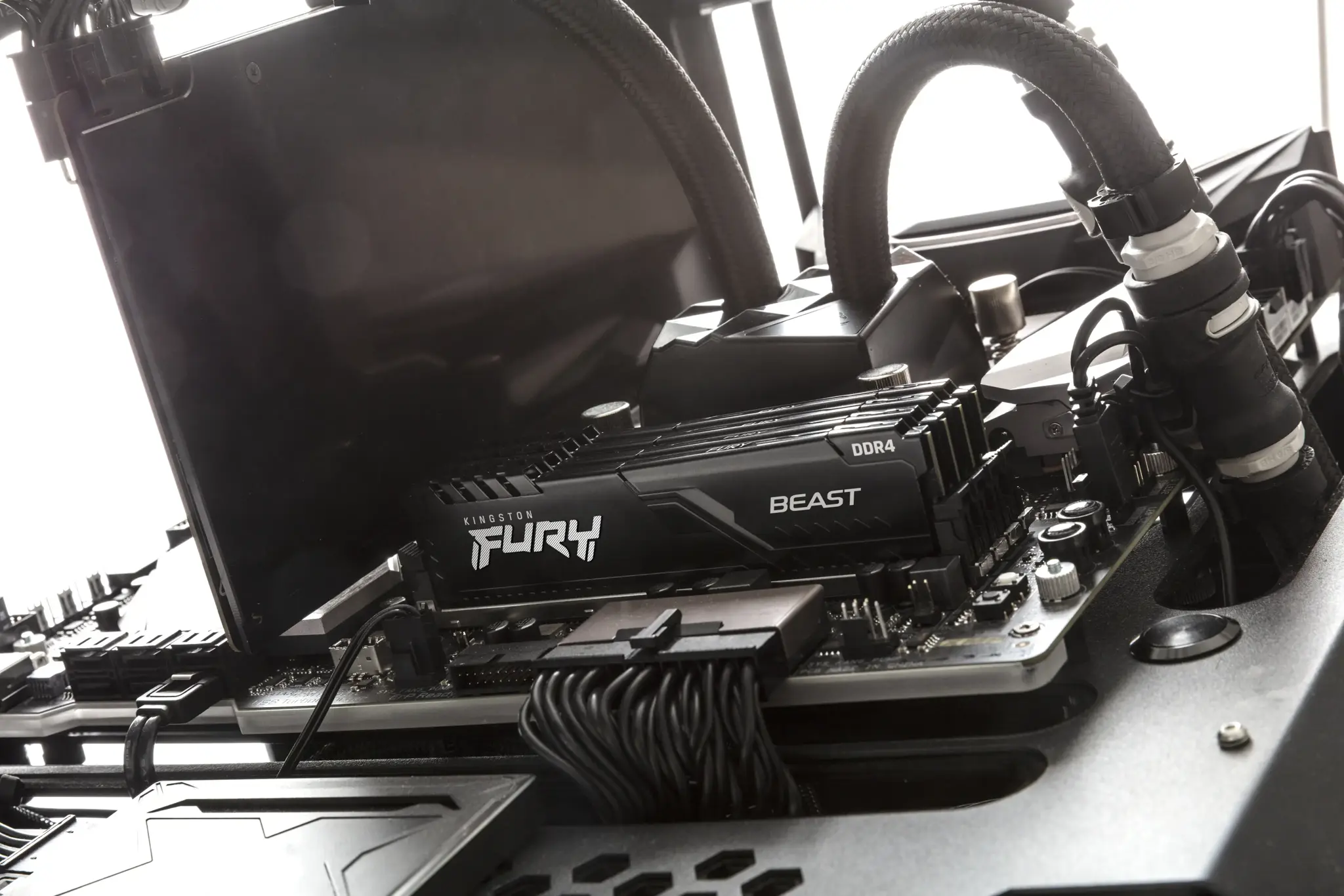 KINGSTON 16GB 3200MHz DDR4 CL16 DIMM 1Gx8 FURY Beast Black