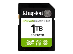 KINGSTON 1TB CANVAS SELECT PLUS SD -MUISTIKORTTI